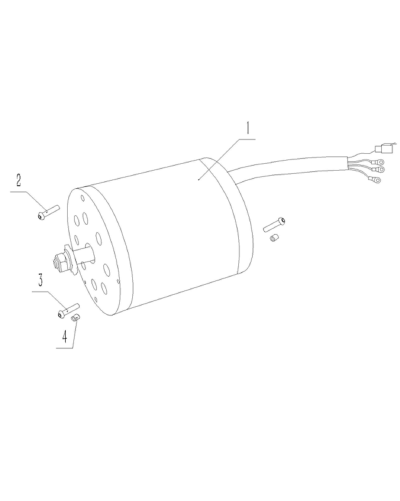 Silnik 48V1600W MAD