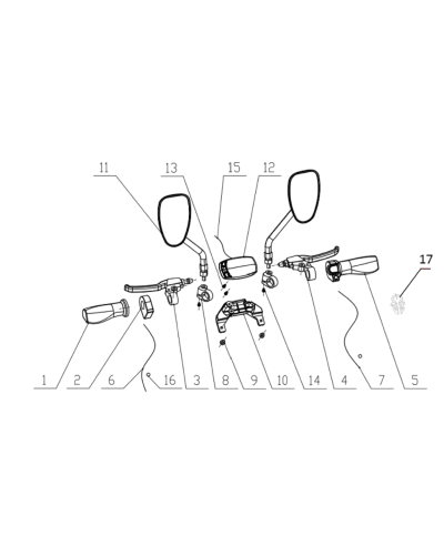 Rolgaz / potencjometr MAD 48v Model 16-18 Lead-acid