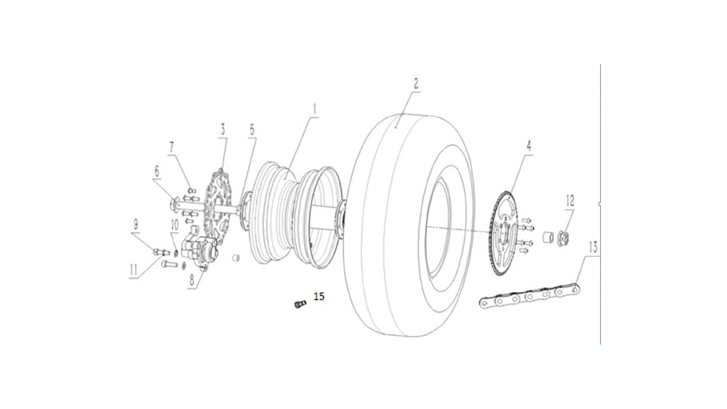 Przednia tarcza hamulcowa Mechanical MAD