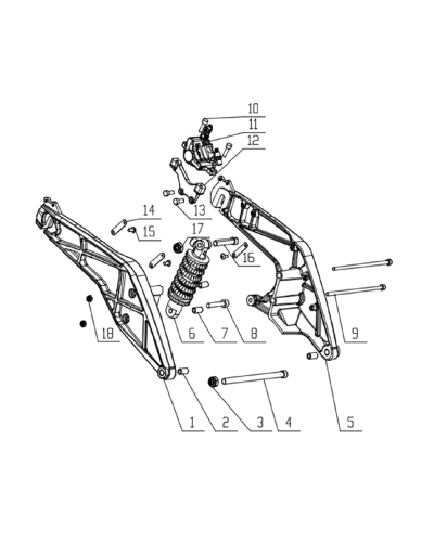 Zacisk kablowy Velocifero X-ONE (nr.14)