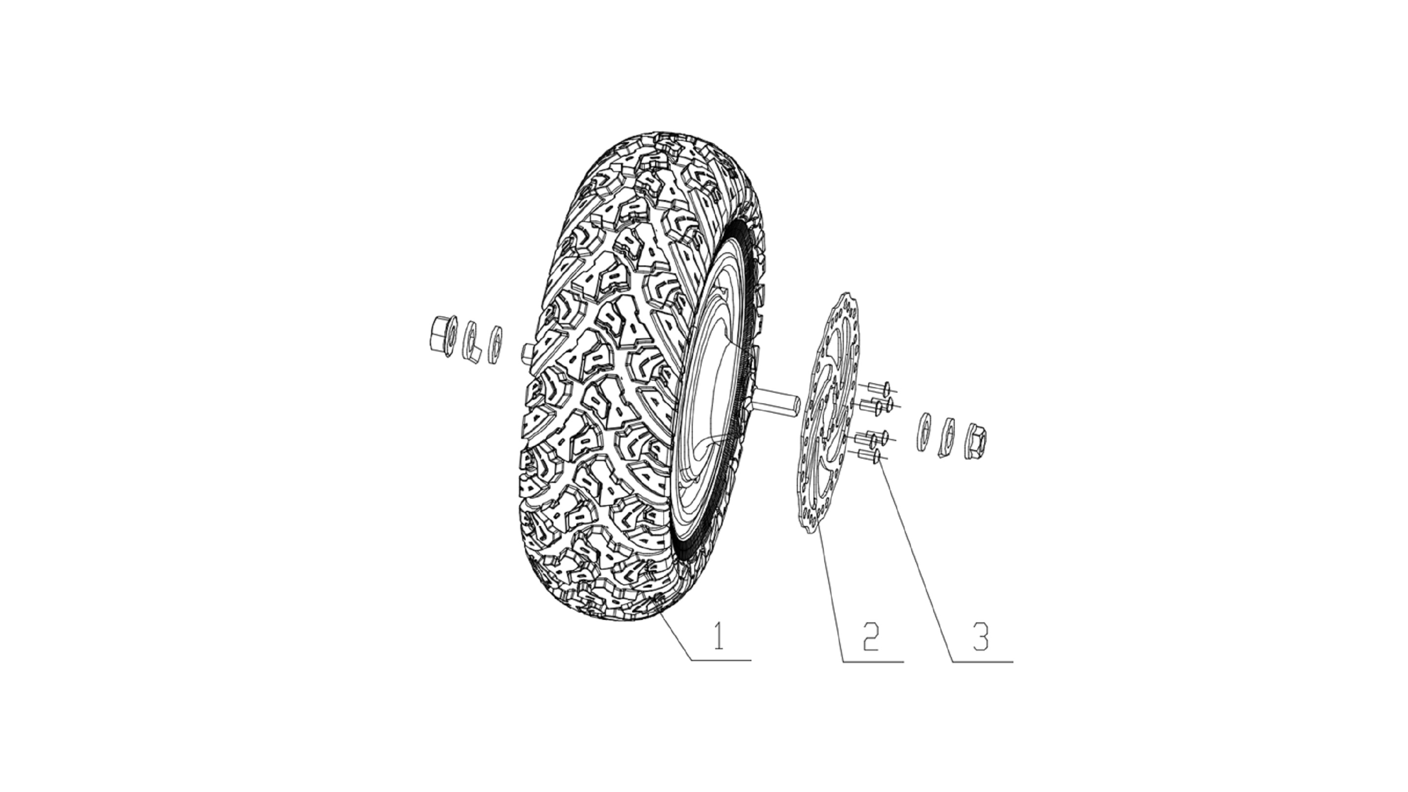 Tarcza hamulcowa Velocifero X-ONE (nr.2)